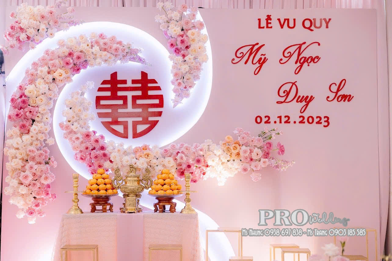 Trang tri cưới hỏi Pro Wedding